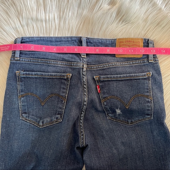 ❤️Levi’s❤️ Distressed Medium Wash Jeans Size 27 - Picture 10 of 13